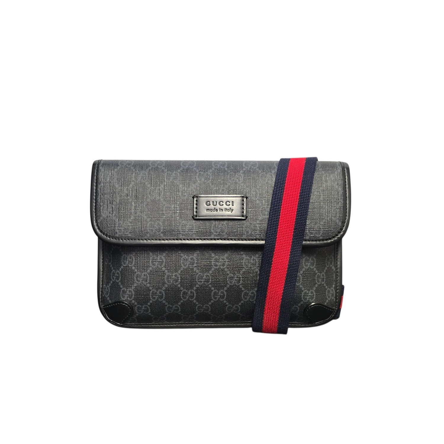 Gucci GG Monogram Web Slim Belt Bag