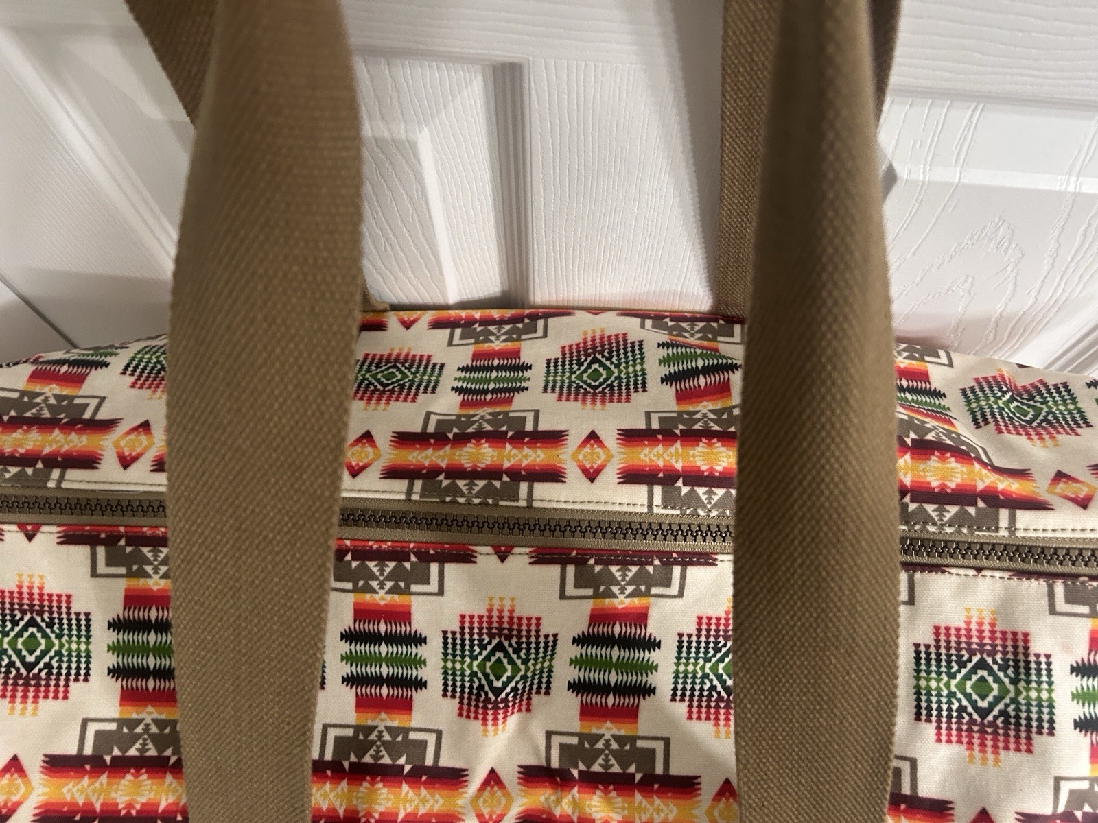 NEW w/tags PENDLETON Chief Joseph Canopy Canvas Weekender duffel Bag XL one size