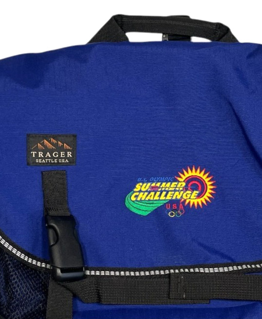 TRAGER SEATTLE x USA-MADE Yellow/Black OUTDOOR BACKPACK Hike Camping Gym Bag