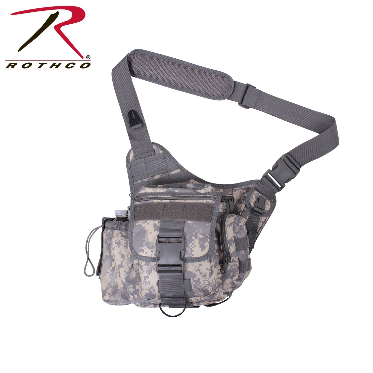 Lightweight MOLLE Advanced Tactical Travel Shoulder Bag Bug Out Pack Coyote