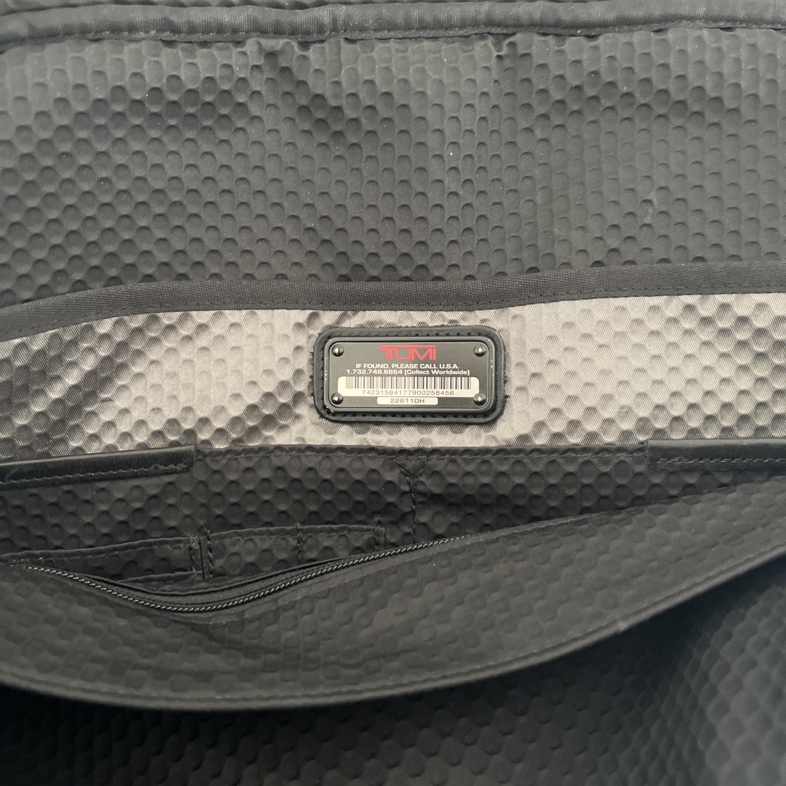 TUMI Alpha Bravo Academy Briefcase Zip Black Men’s Excellent Condition!