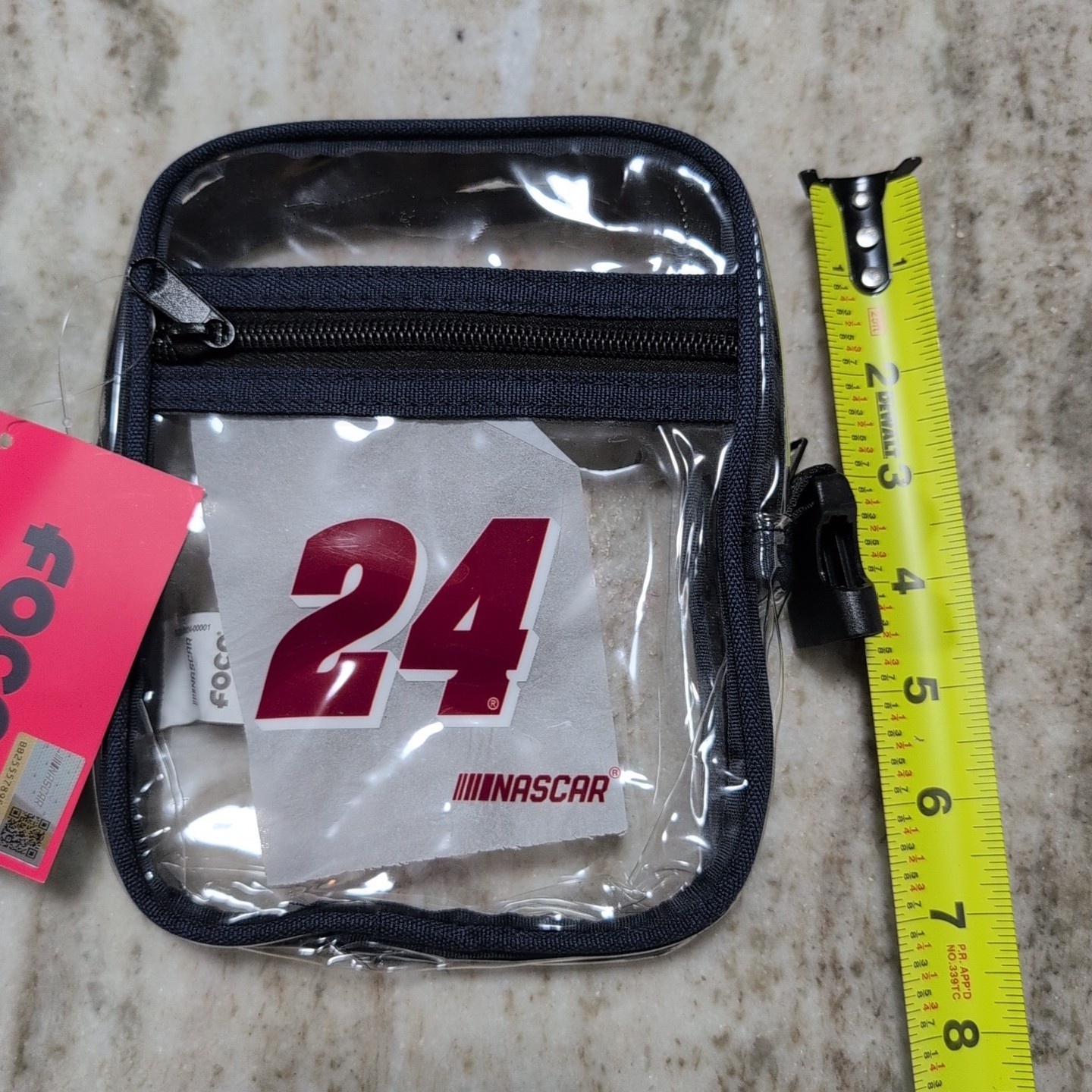 24 Byron NASCAR Clear Bag Stadium Approved Transparent Events Stocking Stuffer