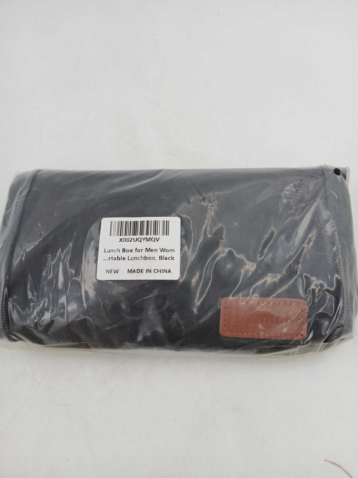 Lunch Box Bag Portable Insulated Black For Men Women Work School Durable New