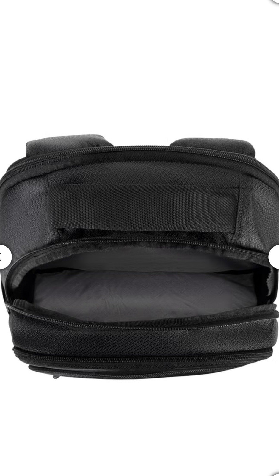PUMA Black Small Backpack Zip Closure Outer Pockets Adjustable Straps