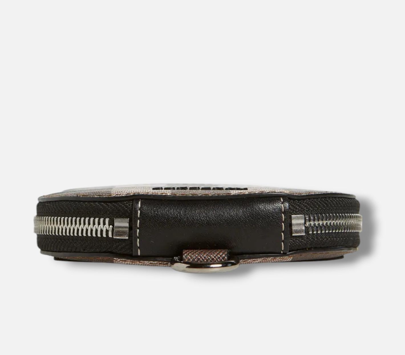 Burberry Men Brown Check Phone Case Crossbody Bag