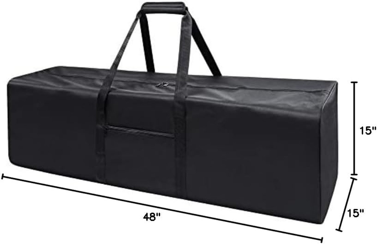48 Inch Travel Duffle Bag Extra Large Sport Equipment Duffel Bags with 2-Way Loc