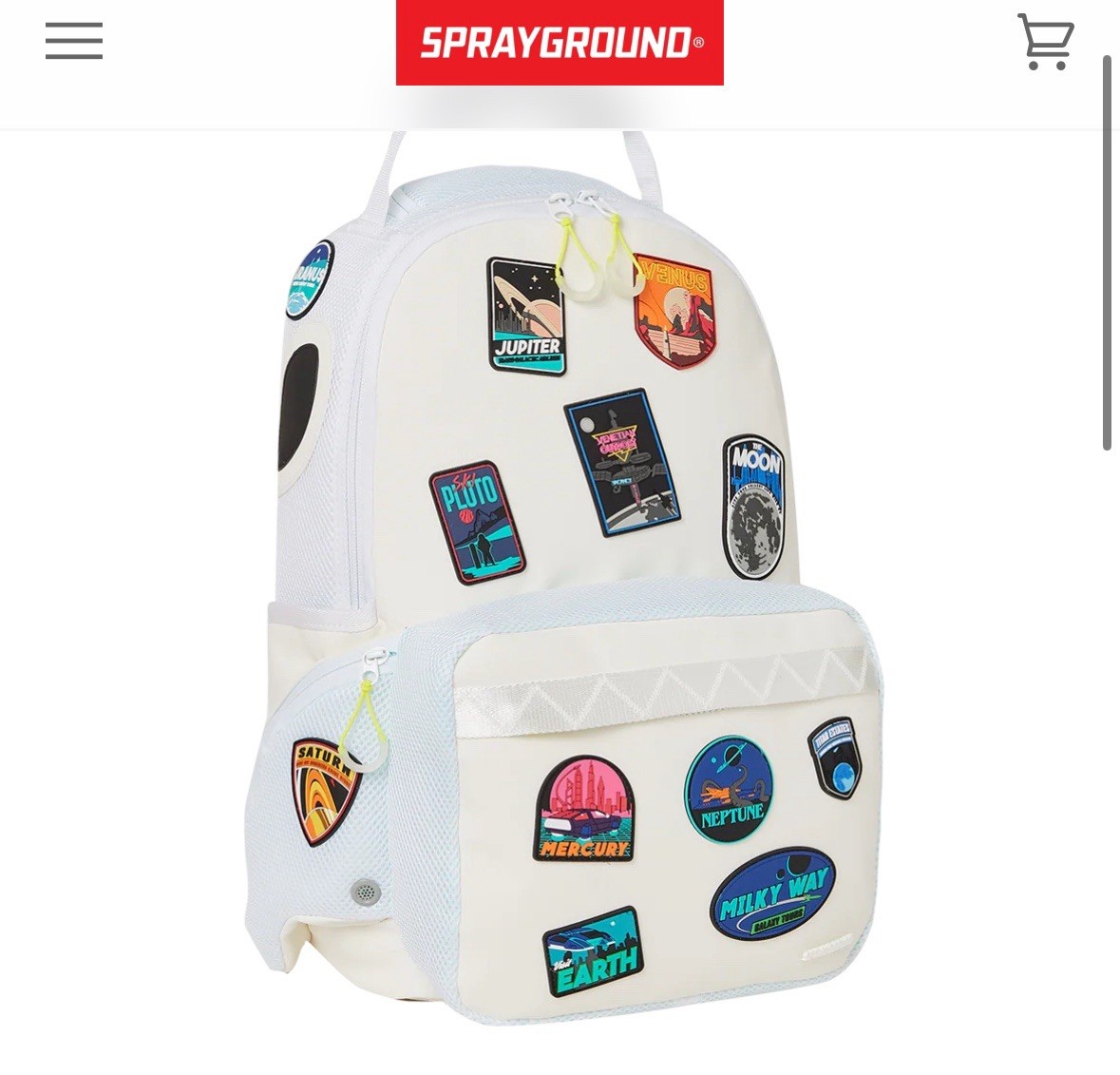 SPRAYGROUND SPACE SEEKER CARGO BACKPACK