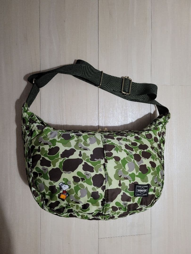 Brand New PORTER JOEPORTER Camouflage Oval Shoulder Bag