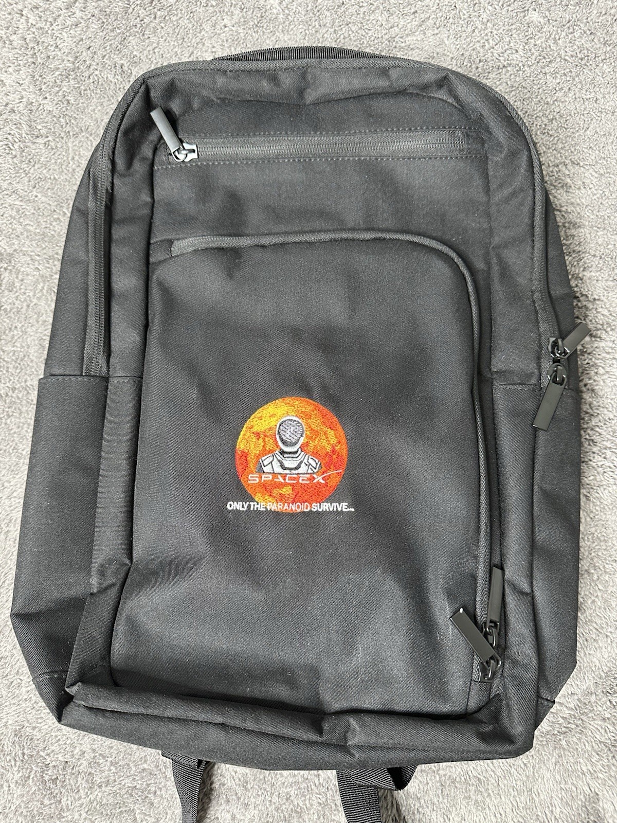 SpaceX Backpack Space Shuttle Launch Laptop Bag Work Elon Musk Space X Mars