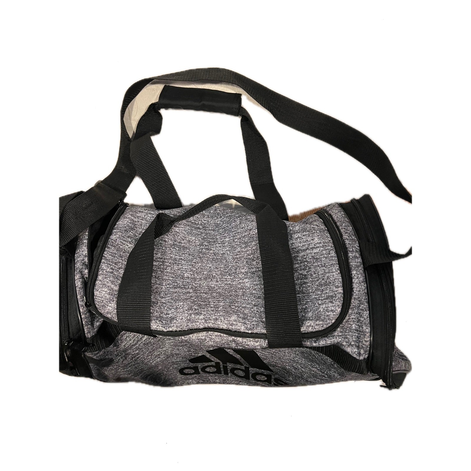 Adidas Defender Medium 20″x12″x10″ Blue Black Duffel Bag