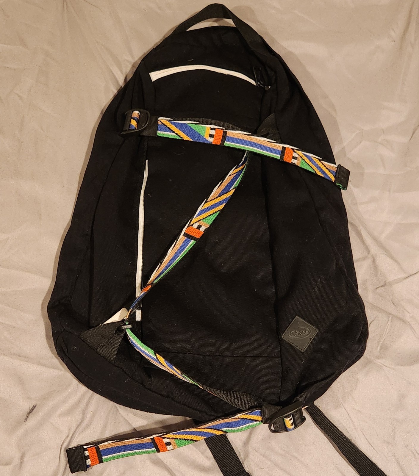Chaco Radlands Backpack Black Multicolor Soft Canvas School Hiking Hippie