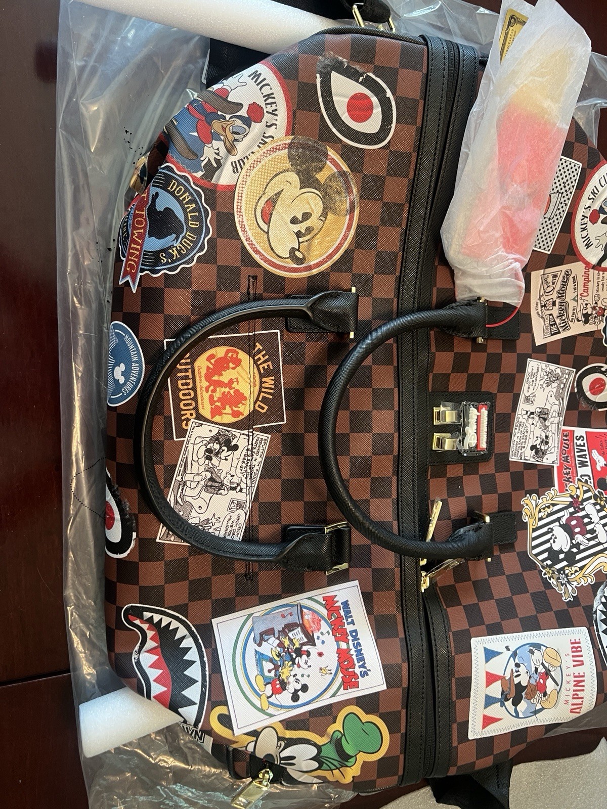 SPRAYGROUND MICKEY MOUSE MOGUL DISNEY COLLAB DUFFLE BRAND NEW