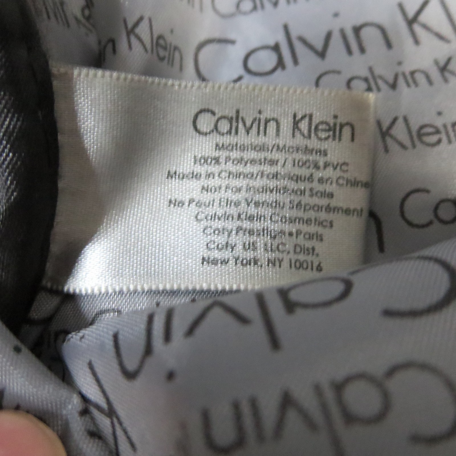 Calvin Klein Brown Messenger Travel Bag