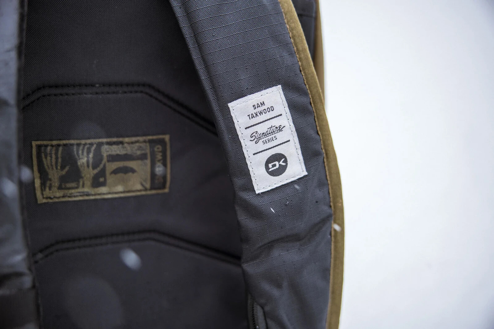 NWT DAKINE TEAM MISSION PRO 18L BACKPACK $180 dark olive sam taxwood padded