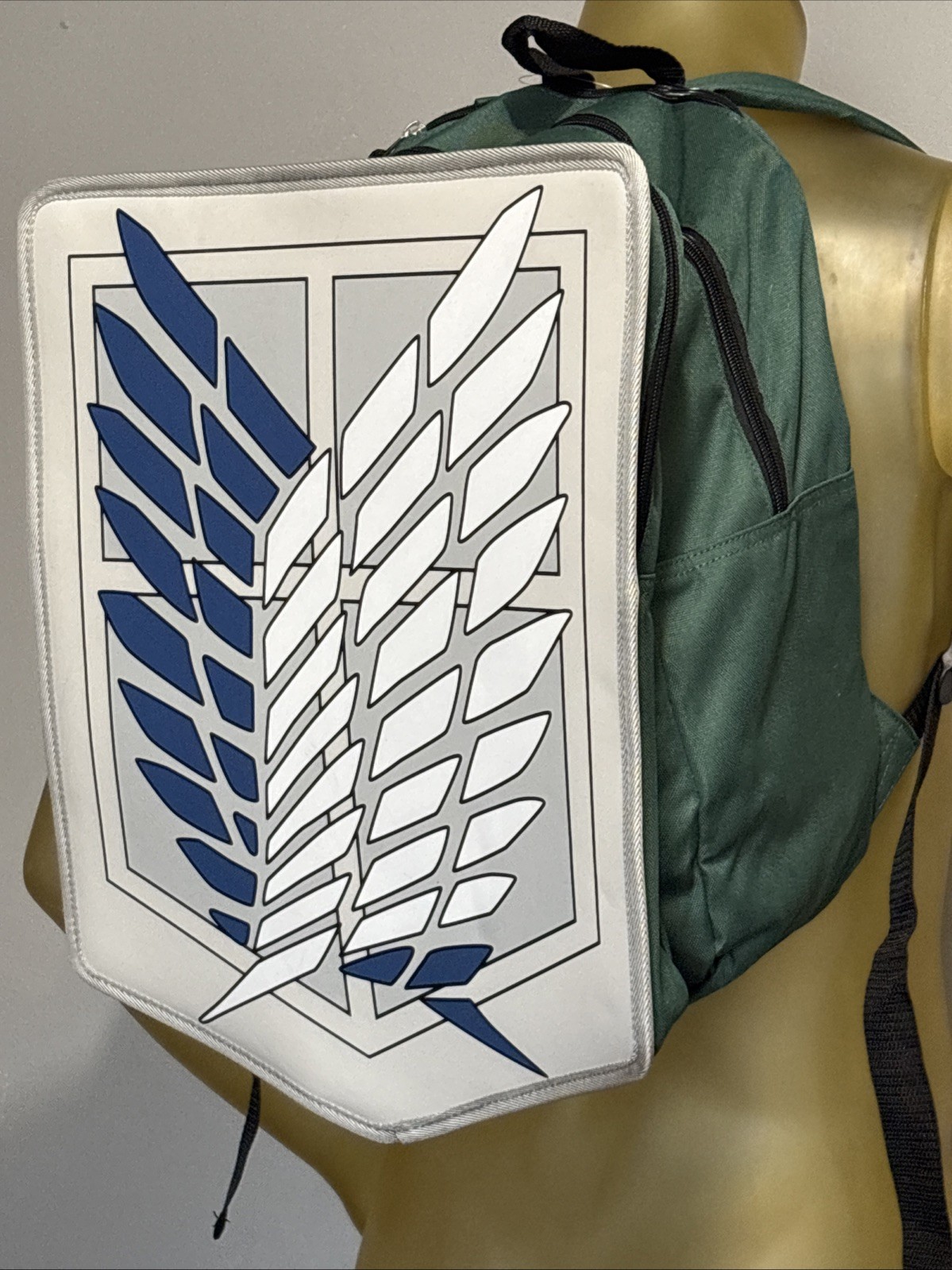 Attack on Titan Scout Legion Regiment Wings Anime School Backpack Book Bag