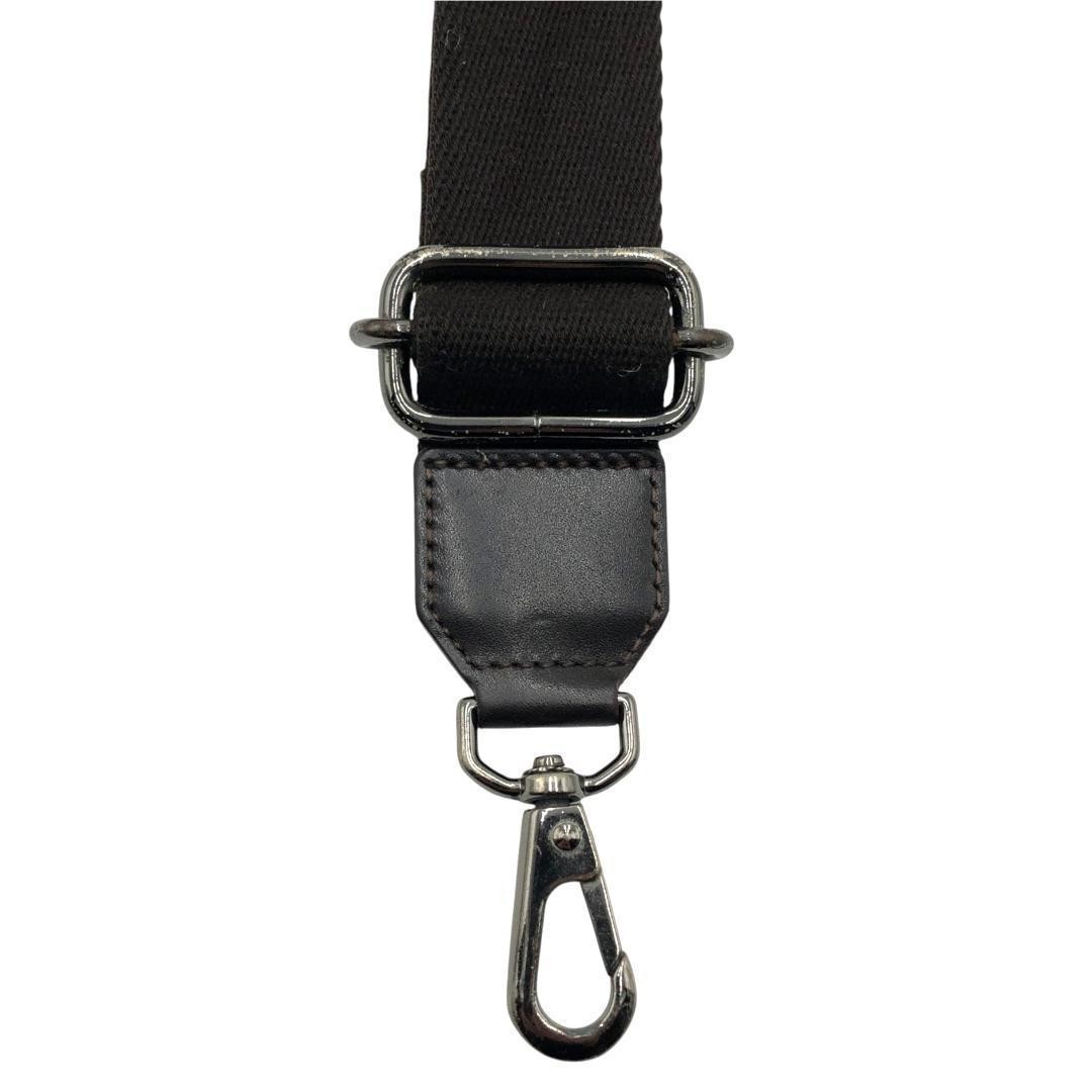 BURBERRY BLACK LABEL Men’s Sling Bag Navy x Brown From Japan