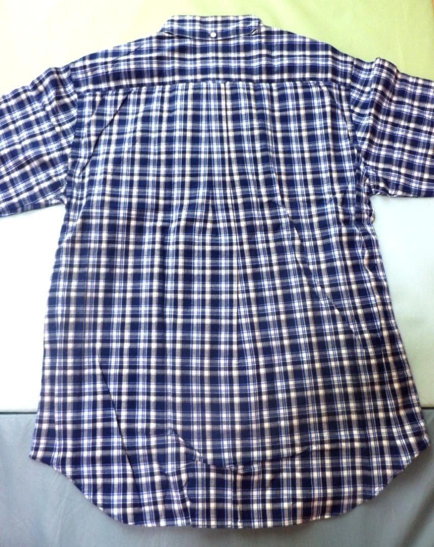 Rare New Head Porter Plus Madras Style Material Short Sleeve Shirt