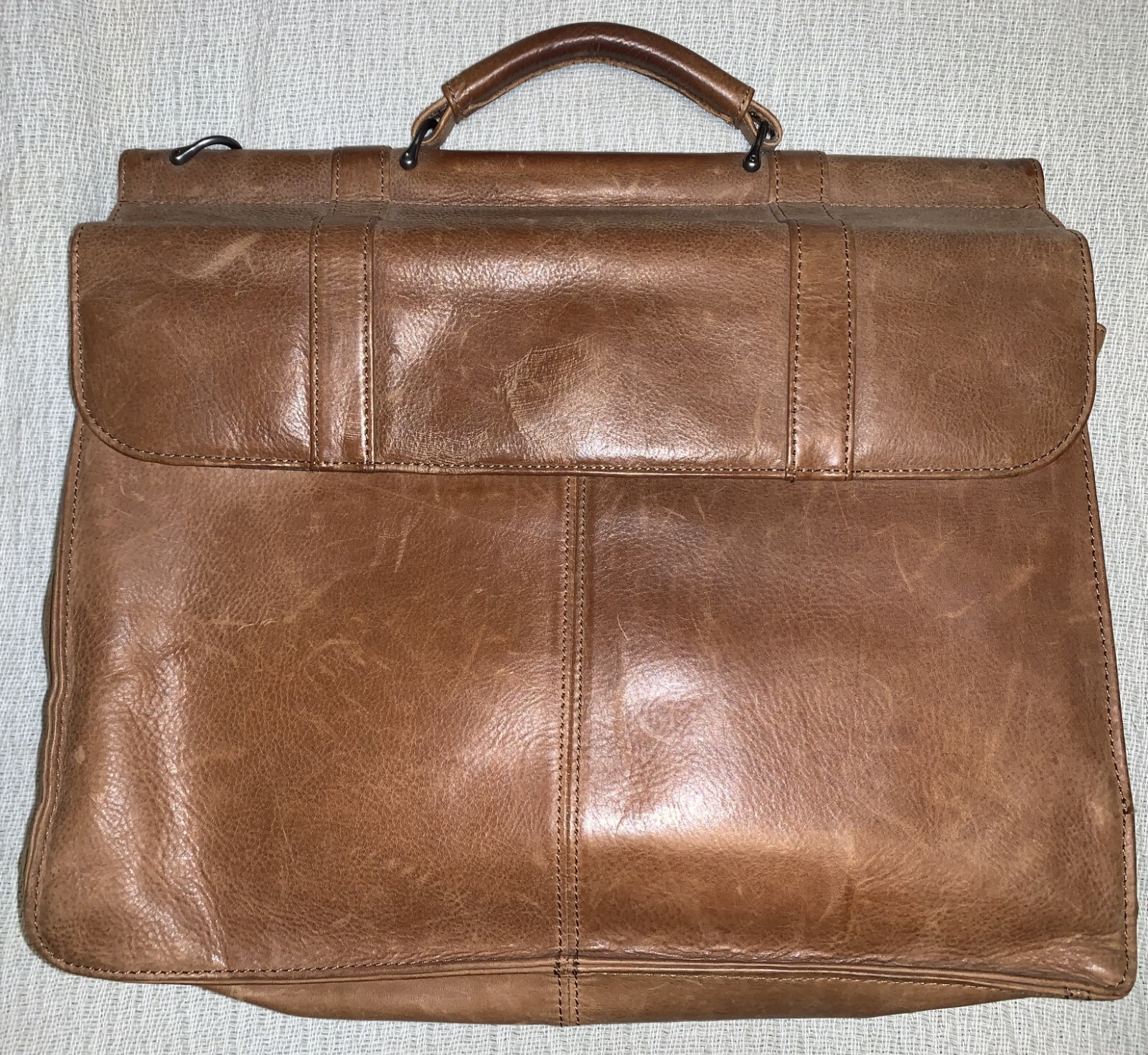 Wilson’s Leather Distressed Leather Briefcase