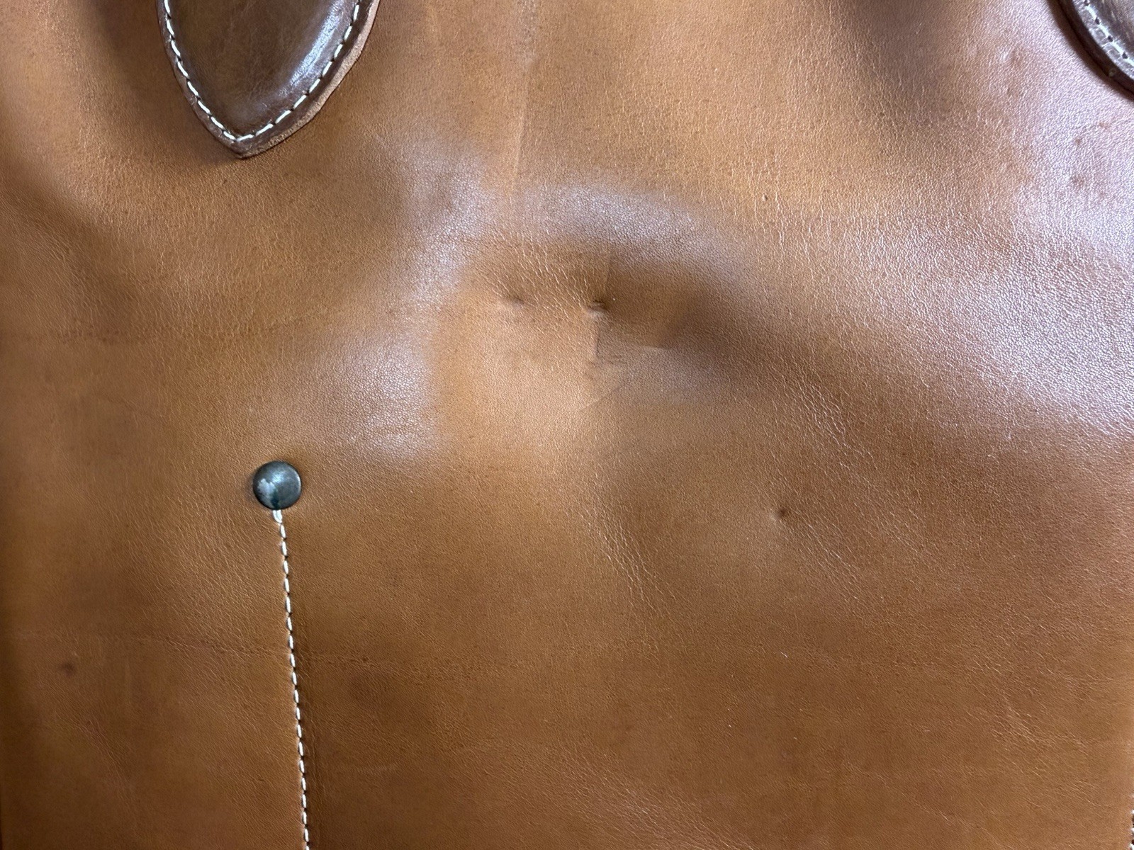 Saddleback Leather Satchel/Briefcase/Tote Open Concept Bag W/Removable Strap