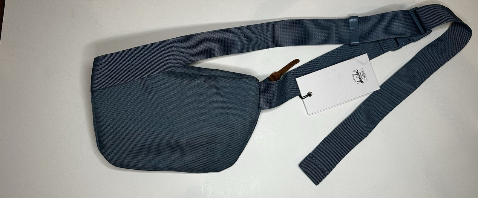 Herschel Supply Co. Hip Pack 1L Blue Fanny Pack Belt Bag NEW Bluestone