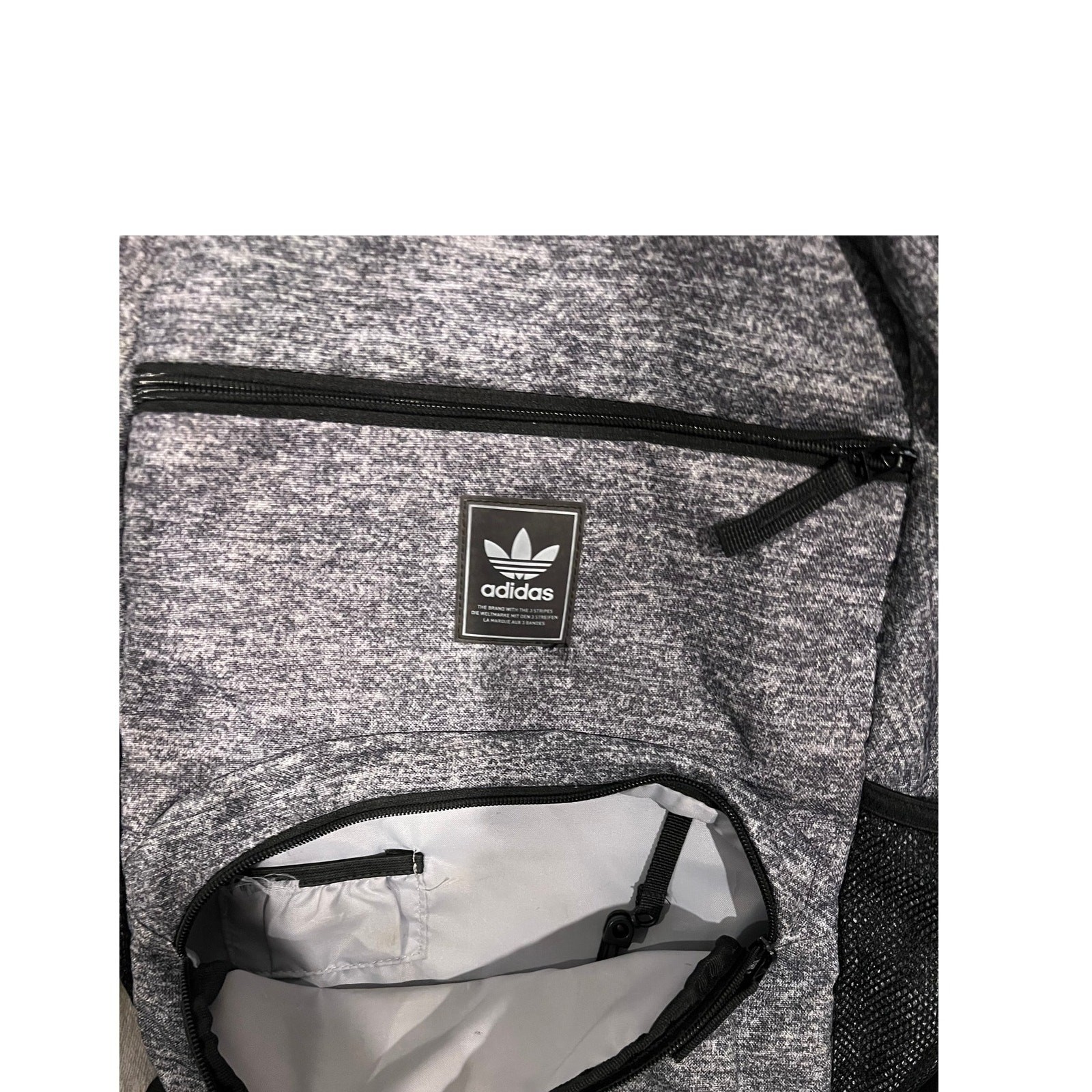 Adidas National 2.0 backpack Gray Black