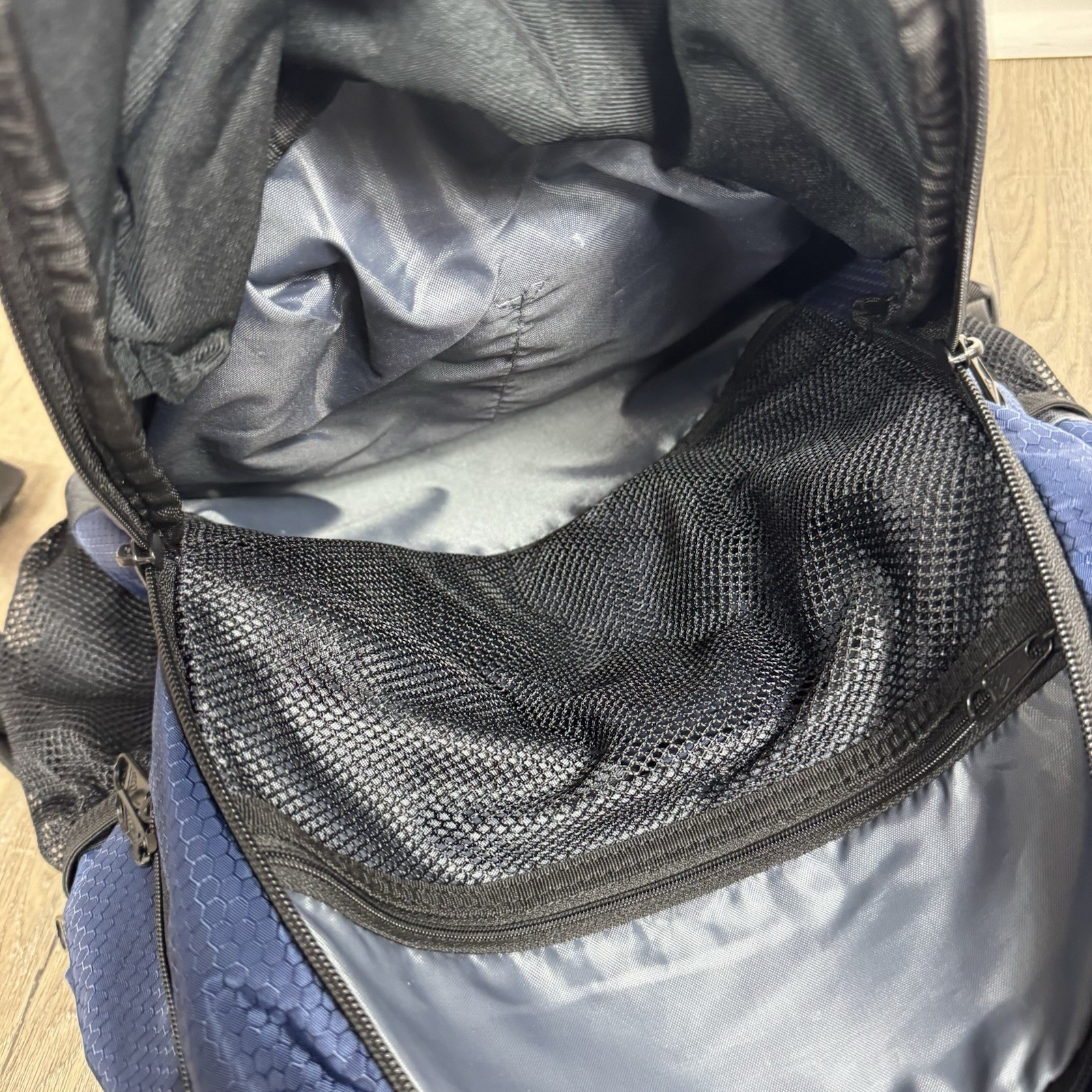 Adidas Prime Backpack Dark Blue Black Unisex School Laptop Padded Travel