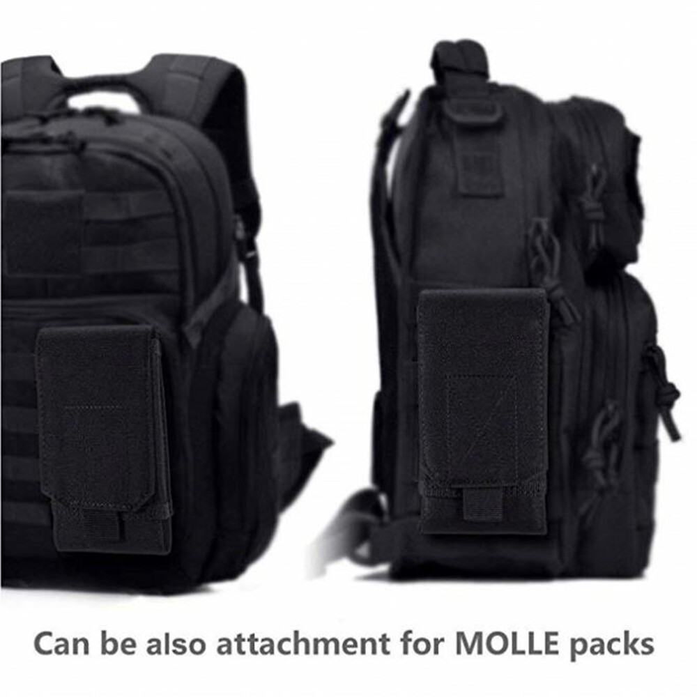 Tactical Molle Pouch EDC Utility Gadget Belt Waist Bag Phone Holster Holder Bag