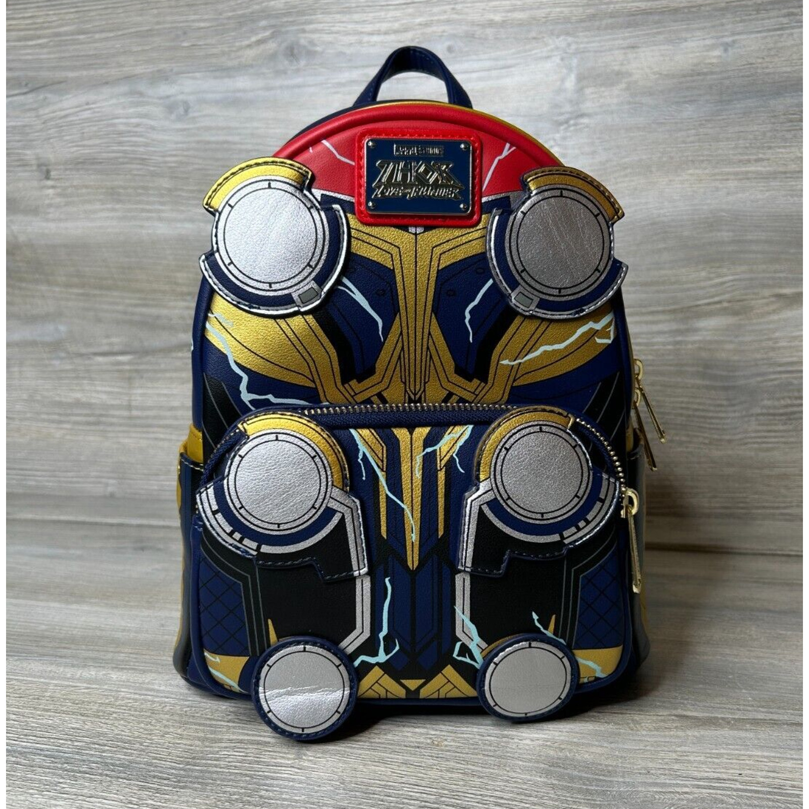 Loungefly Marvel Thor Thunder Glow in The Dark Cosplay Style Mini Backpack