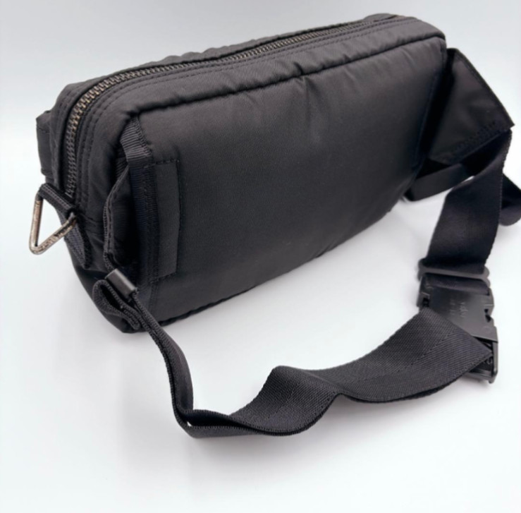 NEW YOSHIDA PORTER 2WAY Waist Bag Force 855 07501 BLACK Made in Japan