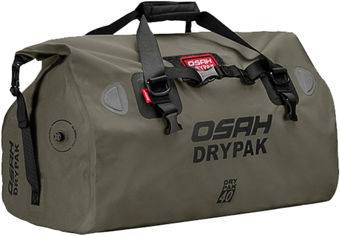 Waterproof Duffel& Luggage Bag – Motorcycle Dry Bag Tail Saddle Bags with Roll T