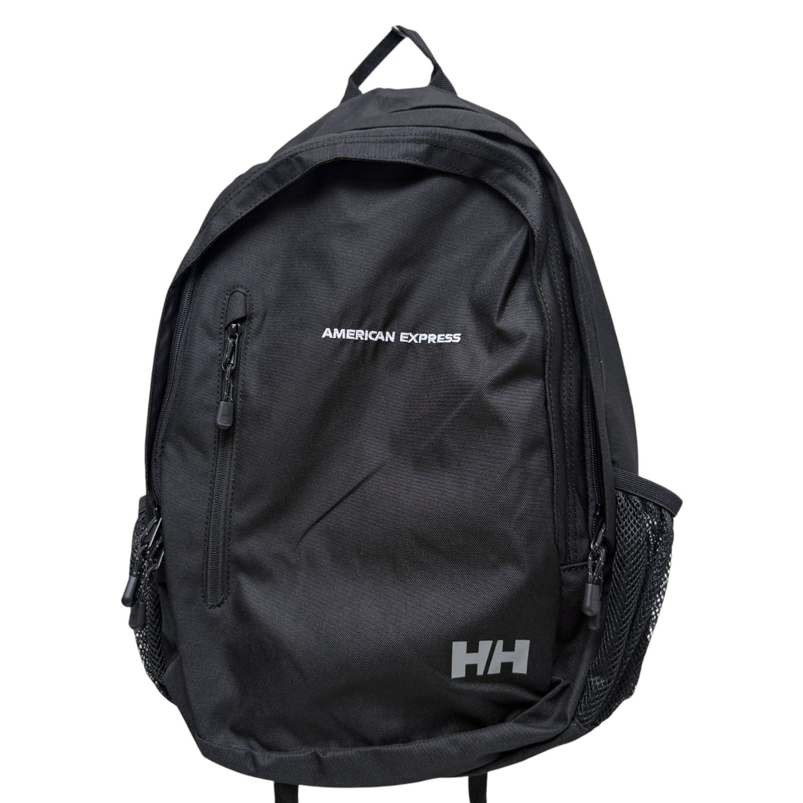 Helly Hansen Backpack Black Bag American Express Logo Laptop School Travel