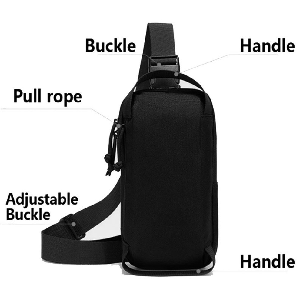 Tactical Fanny Pack for Concealed Carry Sling Bag Crossbody Waist Bag EDC Gear