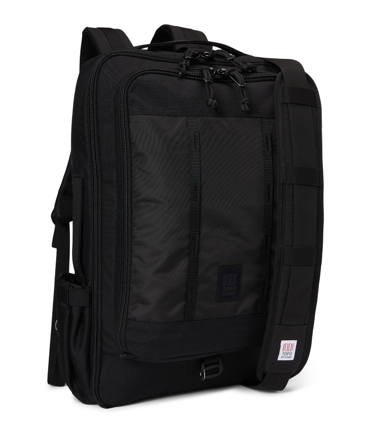 Topo Designs Global Travel Bag 30L Backpack, Black/Black