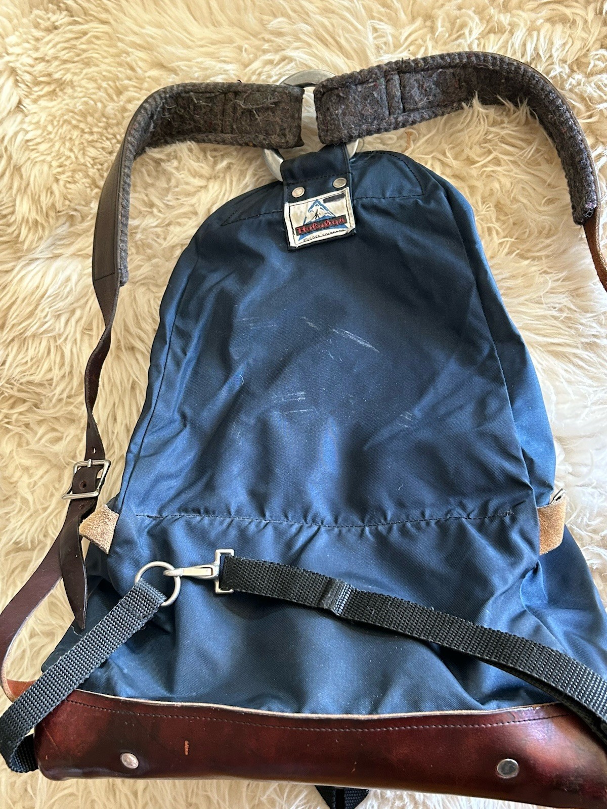 RARE! VTG 60-70s HOLUBAR (Boulder, Col) TEARDROP Mountaineering Hiking BACKPACK