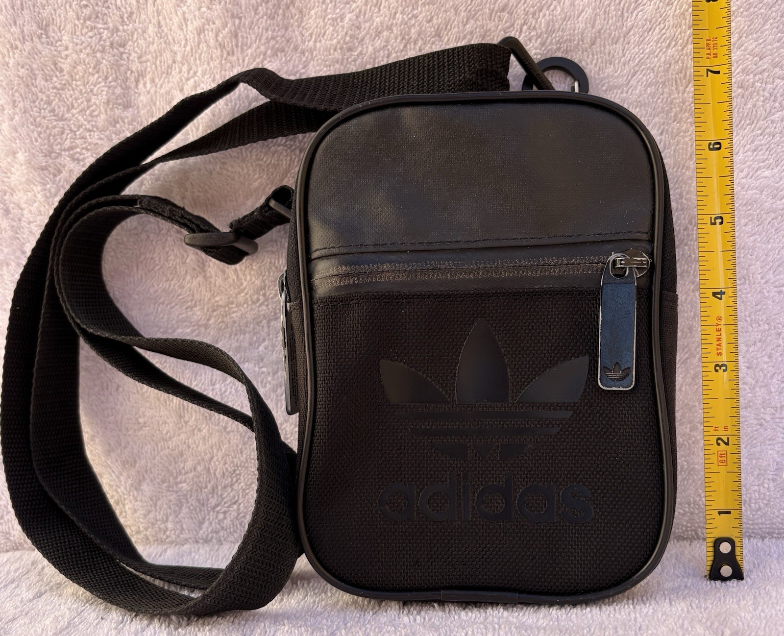 Adidas Originals Festival Sport Crossbody Bag Black BK6742 Weather Resistant
