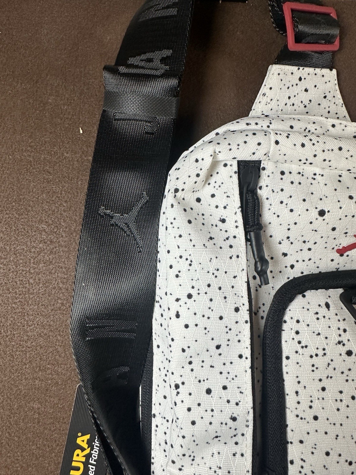 Air Jordan Elephant Print Crossbody Bag Cordura Fabrics MA0957-001 NWT