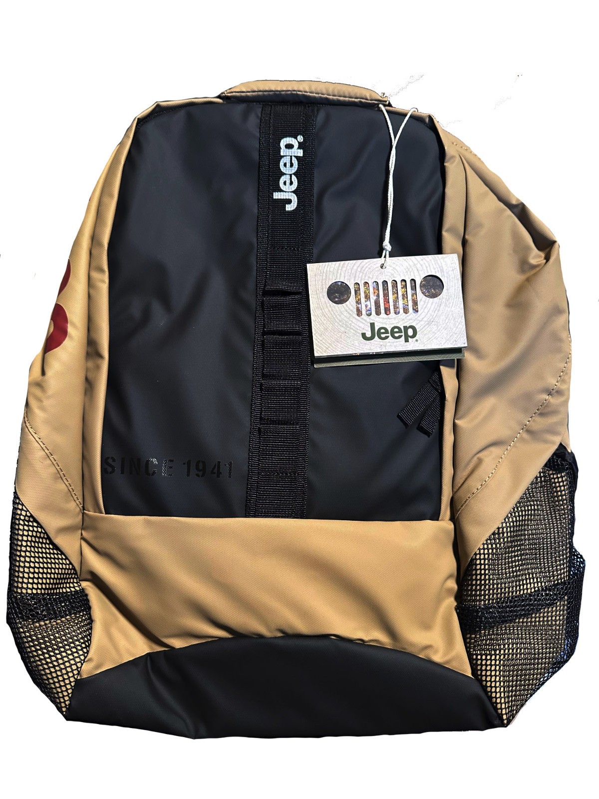 Jeep JS011B Laptop Travel Backpack (Warm Sand)