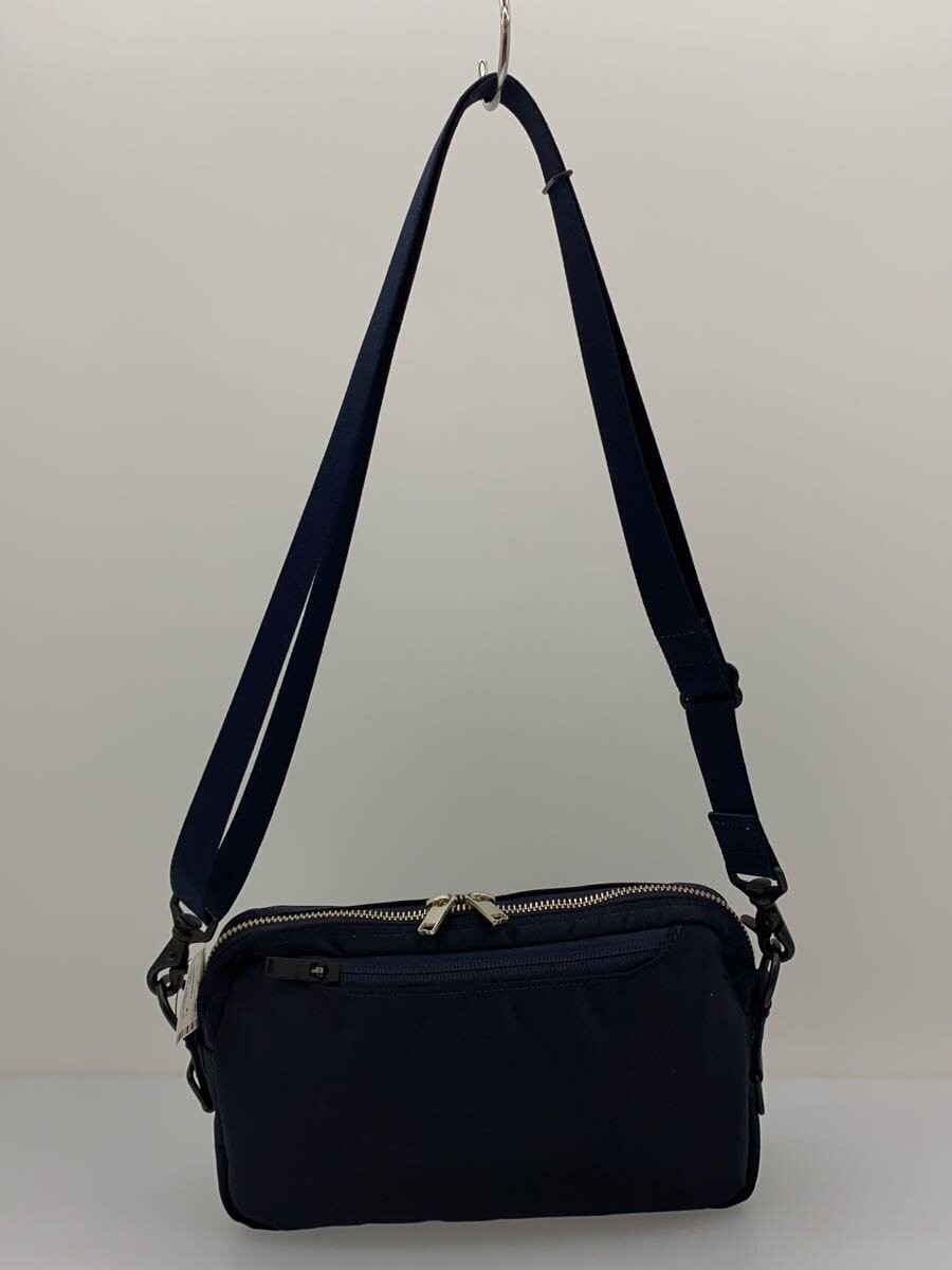 Authentic PORTER Navy Shoulder Bag 4cm Width 15cm Height 25cm Depth Excellent Co
