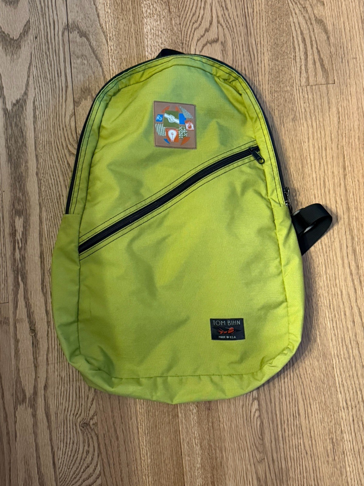 TOM BIHN Early Design Daylight Backpack – Wasabi and Steel Cordura