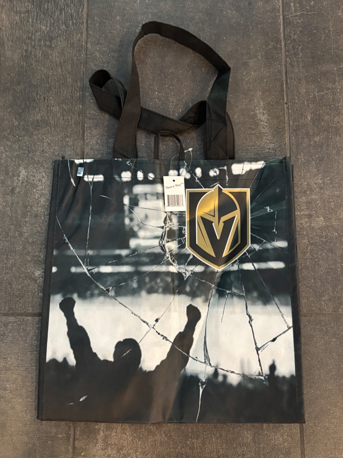 CHOOSE TO REVISE TM GOLDEN KNIGHTS TOTE BAG