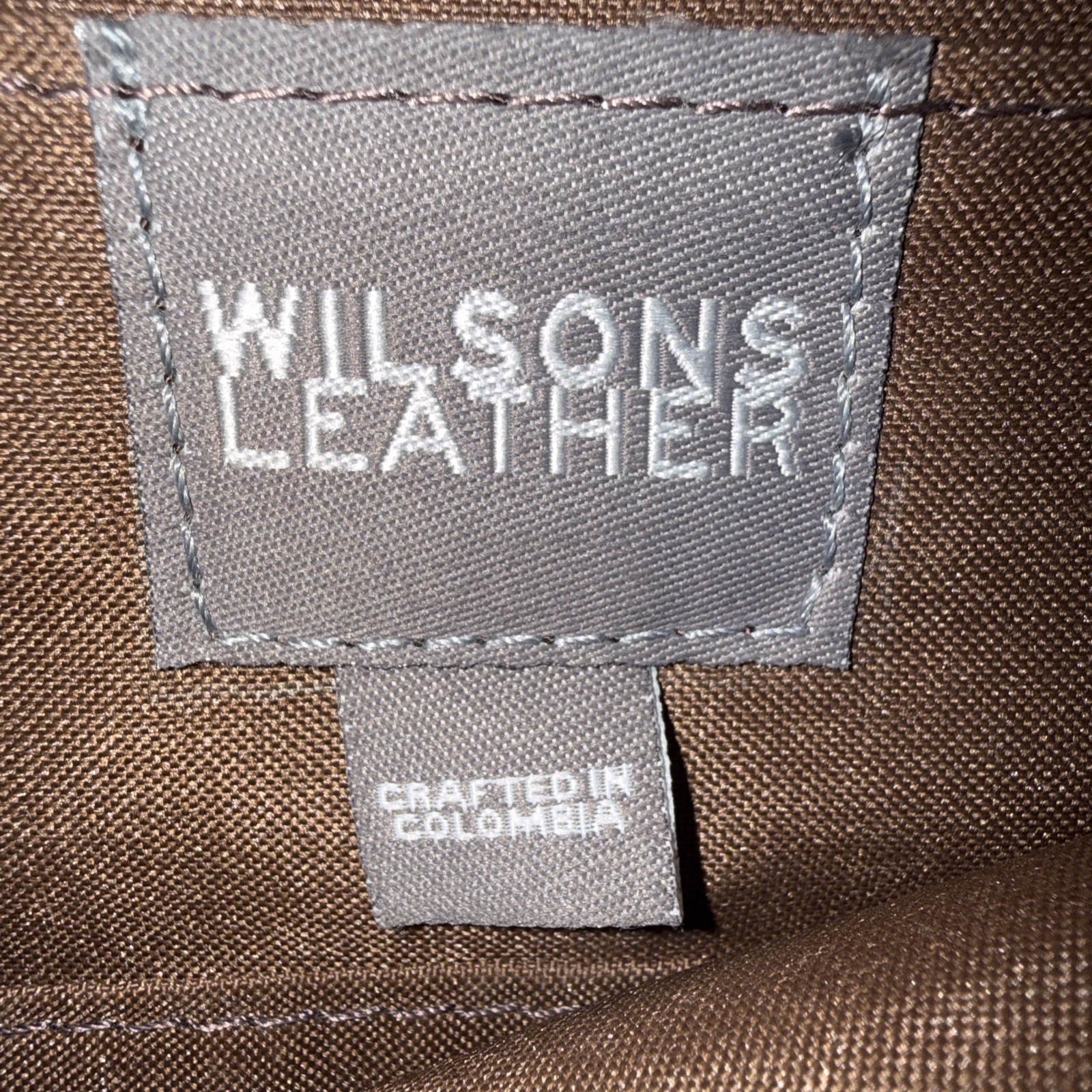 WORN Wilson’s Leather Laptop Bag Messenger Briefcase Adventure Bound Vintage