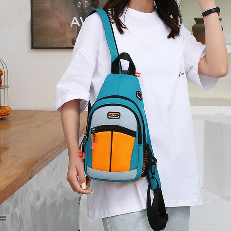 Women Sports Backpack USB Charging Multifunction Shoulder Bag Travel Gym Bag