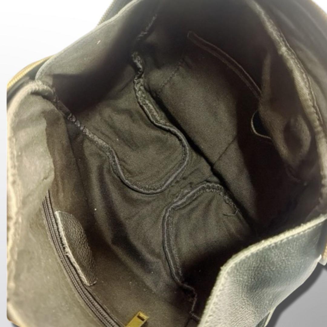 Archive 2000s real leather shoulder bag, unisex, 2way oval style, used