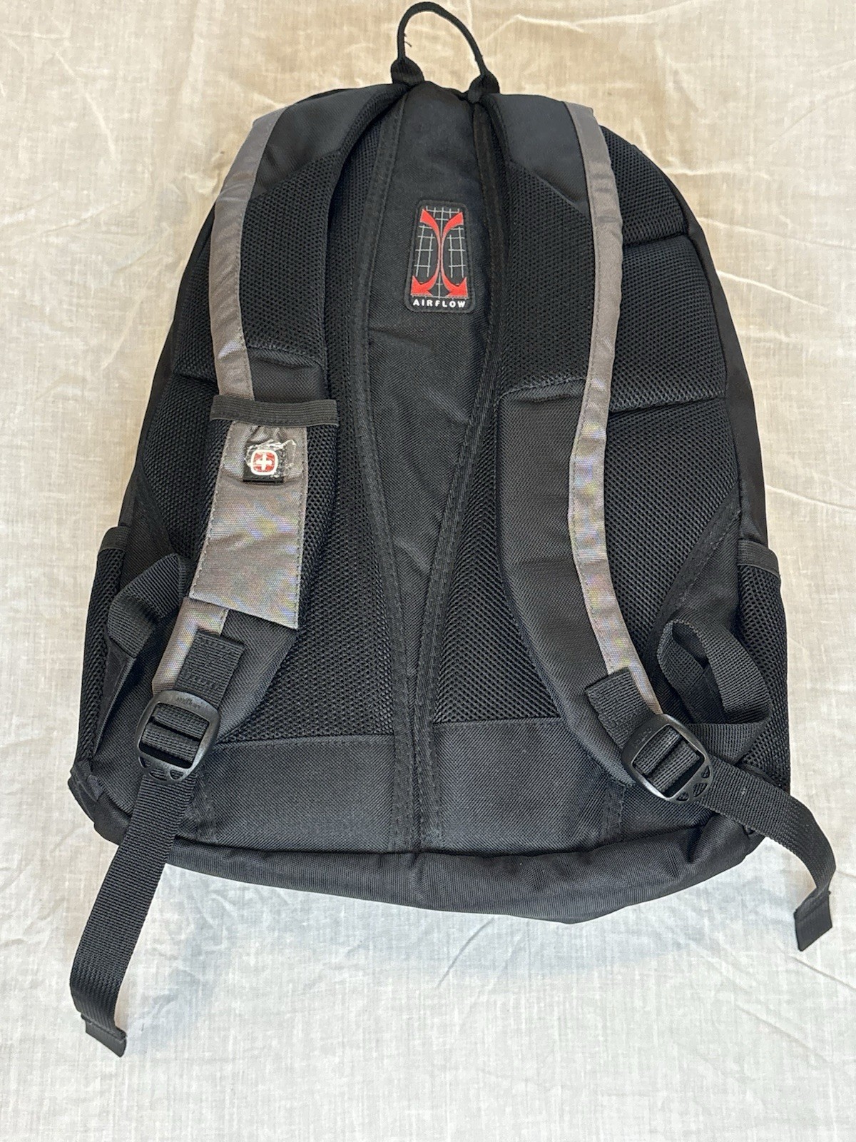 Swiss Gear Airflow Laptop Backpack Heavy Duty Travel Multi Pockets Pre-owned