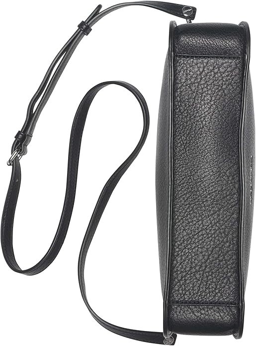 Calvin Klein Sonoma Bubble Lamb Novelty Messenger Crossbody Black/Silver *NEW*