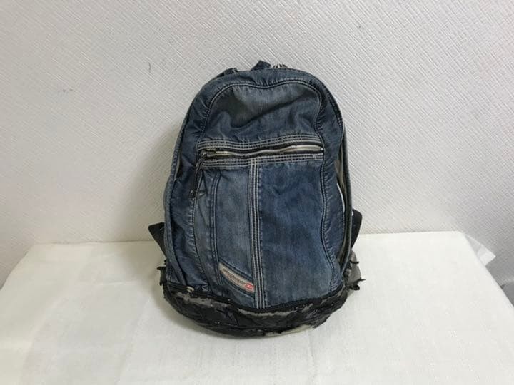 Genuine Diesel DIESEL Denim Backpack Bag Business Back Bag Men