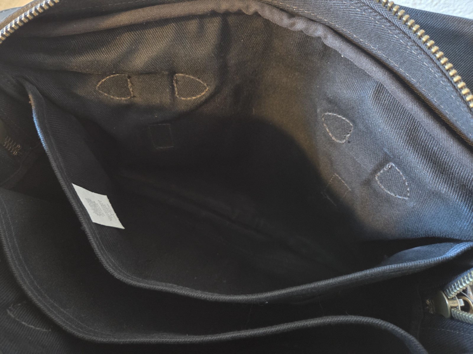 Filson Rugged Twill Original Briefcase | Black | Made in USA | MSRP $499