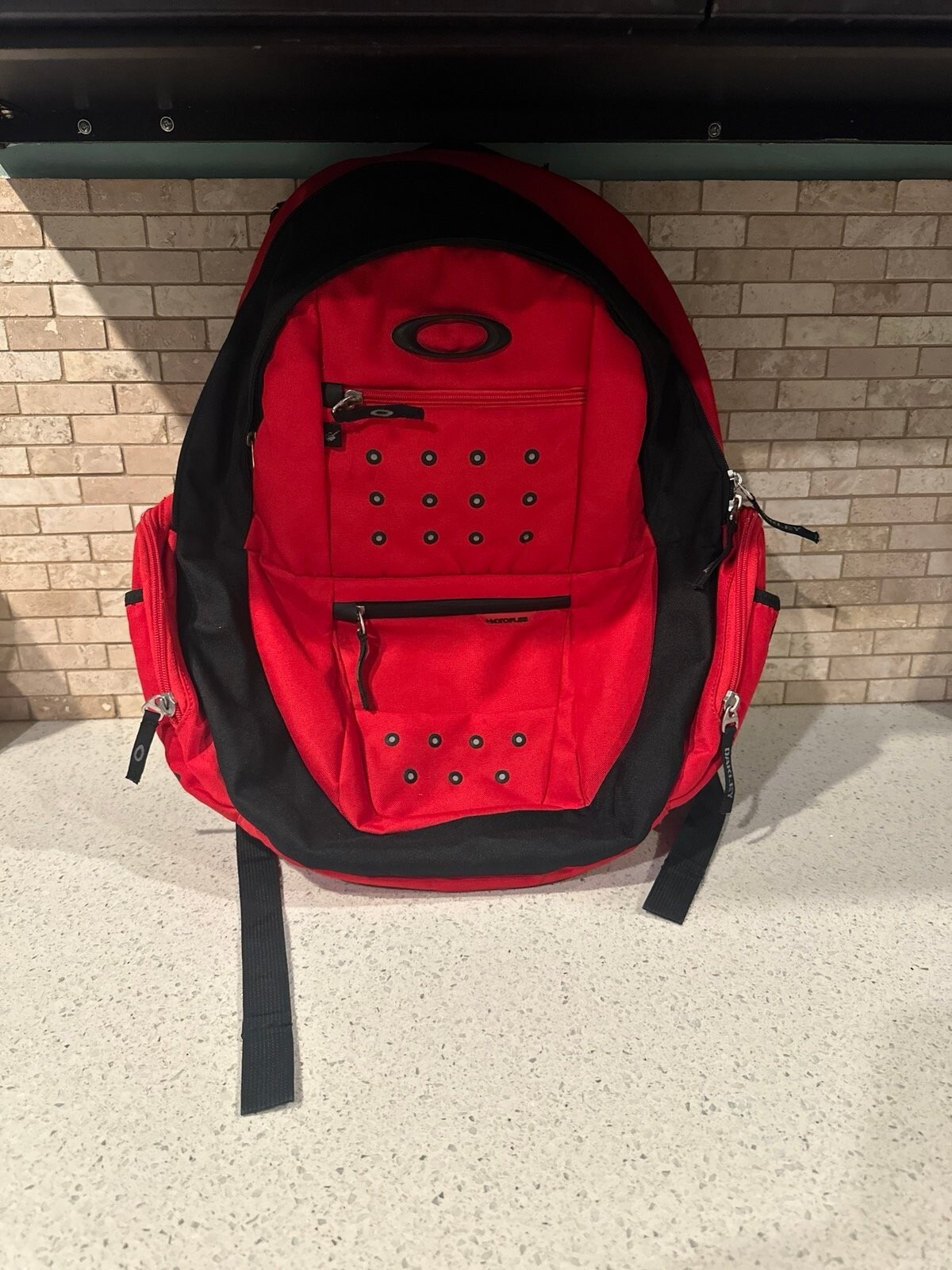 Oakley y2k deadstock red assault backpack Rare