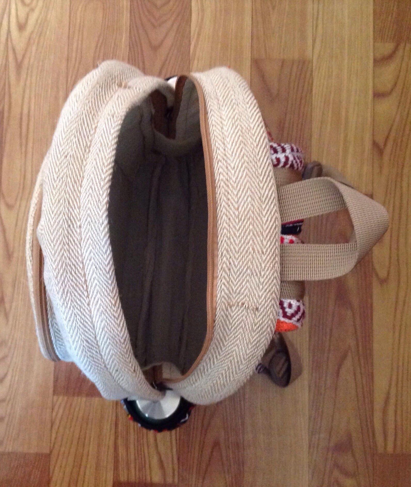 Eco Friendly Large Hemp Backpack