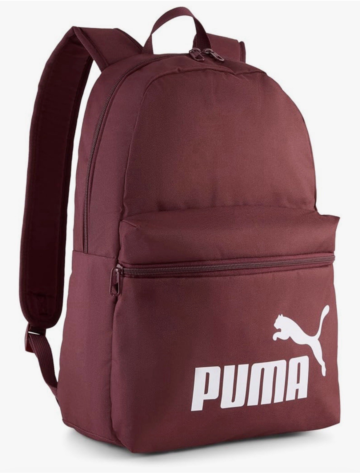 Puma Phase Unisex Multi Sports /Casual Backpack Ruby Shimmer Side Pockets B2,B3